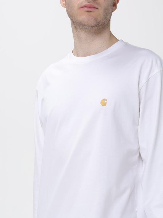 26SS 칼하트 WIP 롱슬리브 체이스 티셔츠 I026392 00RXX White - CARHARTT WIP