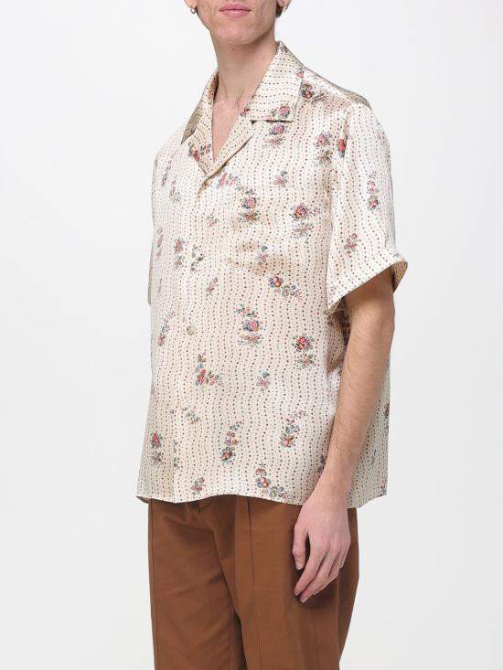 26SS 발렌티노 가라바니 반팔 셔츠 8V3AA111B9G ZC9 Butter - VALENTINO GARAVANI