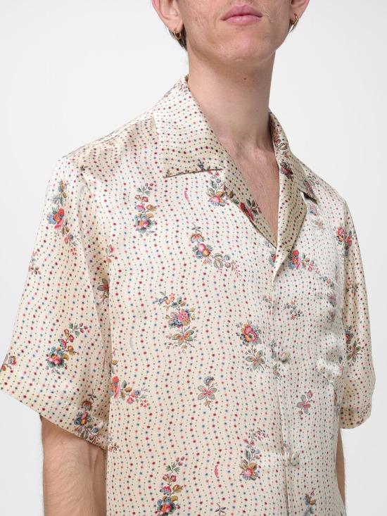 26SS 발렌티노 가라바니 반팔 셔츠 8V3AA111B9G ZC9 Butter - VALENTINO GARAVANI