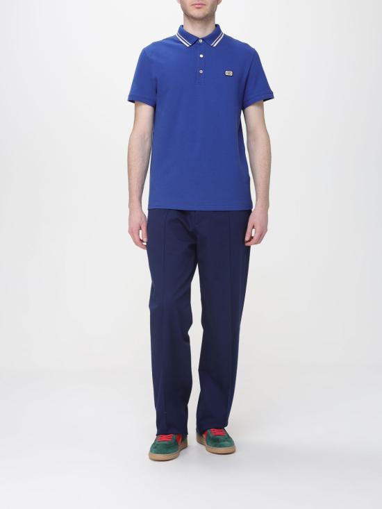 26SS 발렌티노 가라바니 폴로 티셔츠 VMH01KAQK B01 Blue - VALENTINO GARAVANI