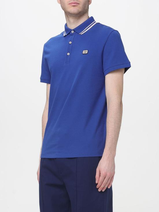 26SS 발렌티노 가라바니 폴로 티셔츠 VMH01KAQK B01 Blue - VALENTINO GARAVANI
