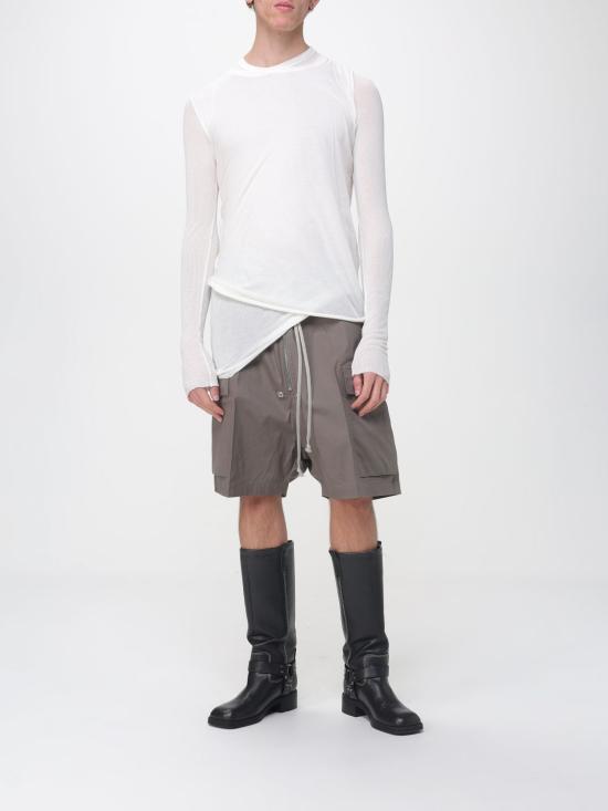 26SS 릭 오웬스 반팔 티셔츠 RU01F2151UC 11 Milk - RICK OWENS