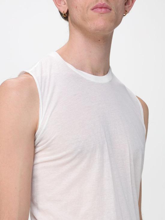 26SS 릭 오웬스 반팔 티셔츠 RU01F2151UC 11 Milk - RICK OWENS