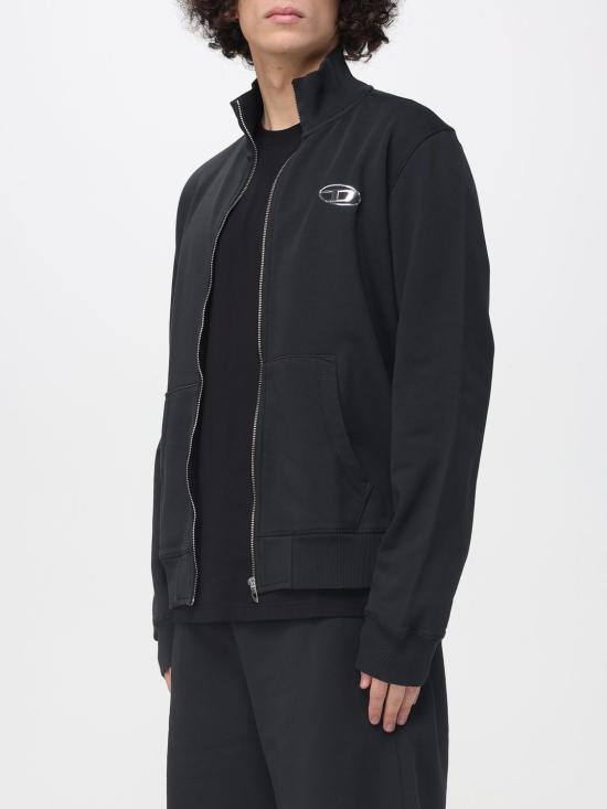 26SS 디젤 긴팔 티셔츠 A218730BKBW 900 Black - DIESEL