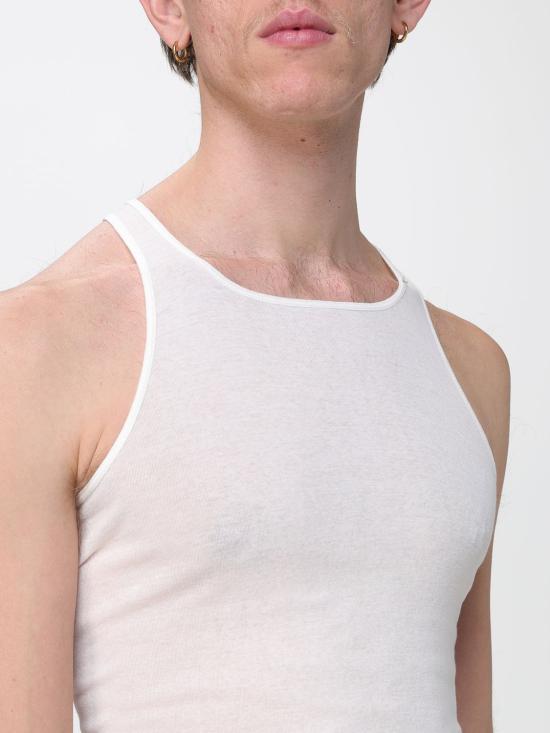 26SS 릭 오웬스 반팔 티셔츠 RU01F2150MR 11 Milk - RICK OWENS