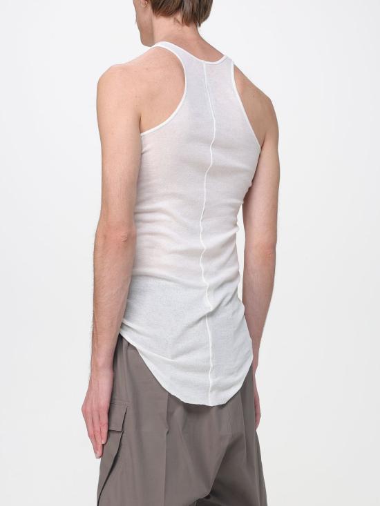 26SS 릭 오웬스 반팔 티셔츠 RU01F2150MR 11 Milk - RICK OWENS