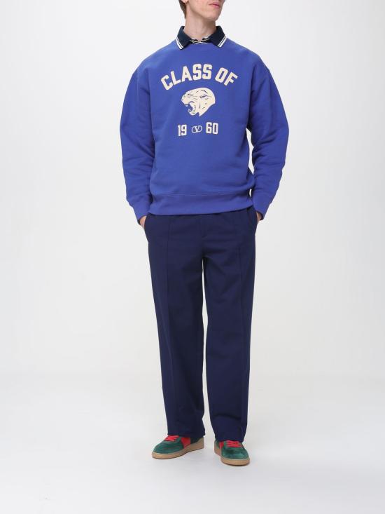 26SS 발렌티노 가라바니 긴팔 티셔츠 8V3MF29NBAU 9SE Blue - VALENTINO GARAVANI