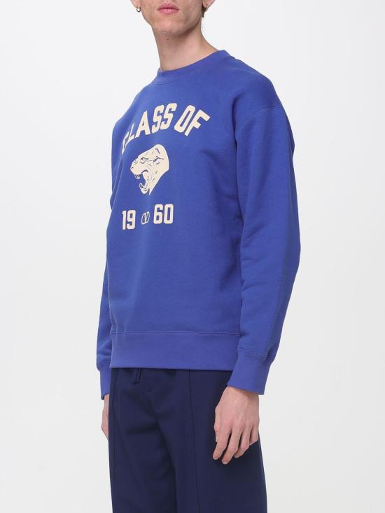 26SS 발렌티노 가라바니 긴팔 티셔츠 8V3MF29NBAU 9SE Blue - VALENTINO GARAVANI