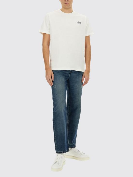 26SS 아페쎄 반팔 티셔츠 COHBUM26388 TAE White - A.P.C.