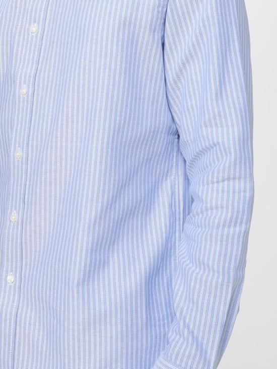 26SS 마이클 코어스 긴팔 셔츠 CR640AFKEV 914 Gnawed Blue - MICHAEL KORS