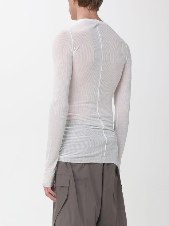 26SS 릭 오웬스 반팔 티셔츠 RU01F2250RC 11 Milk - RICK OWENS