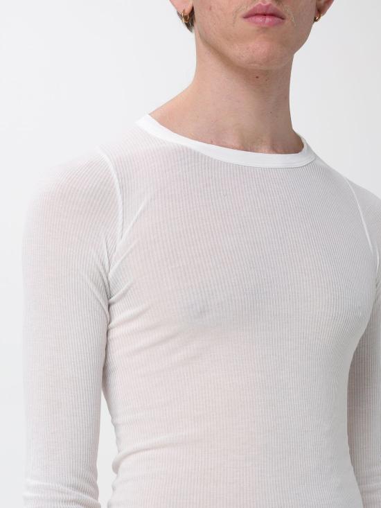 26SS 릭 오웬스 반팔 티셔츠 RU01F2250RC 11 Milk - RICK OWENS