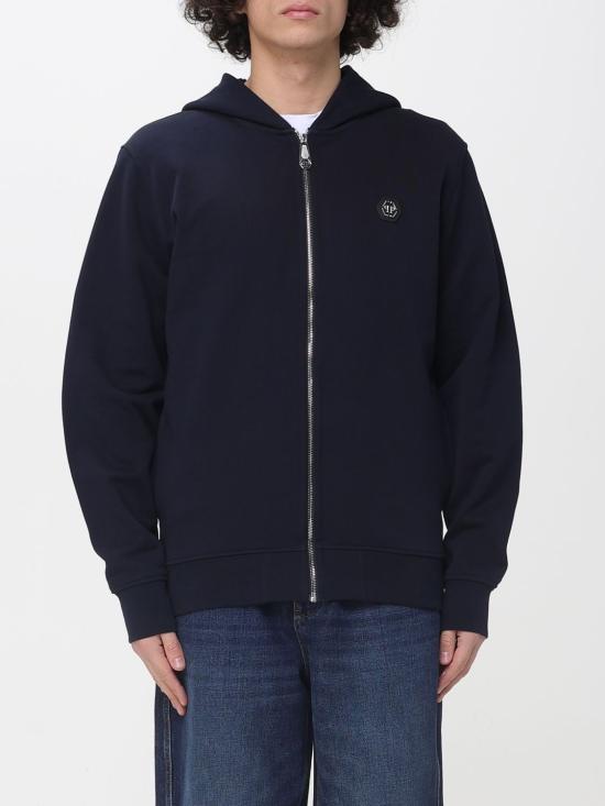 26SS 필립 플레인 긴팔 티셔츠 SAFCMJB3928PTE180N 24 Blue