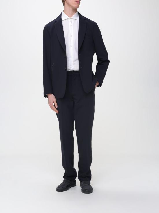 26SS 엠포리오 아르마니 수트 팬츠 EM003660AF18079 UB118 Navy - EMPORIO ARMANI