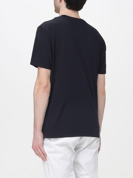 26SS 돈답 반팔 티셔츠 US371JF0355UPTR 999 Black - DONDUP