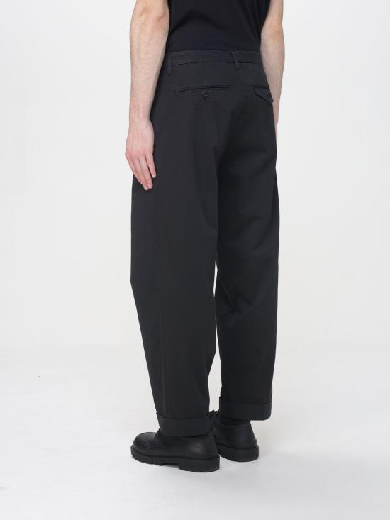 26SS 돈답 스트레이트 팬츠 UP658GSE046UPTD 999 Black - DONDUP