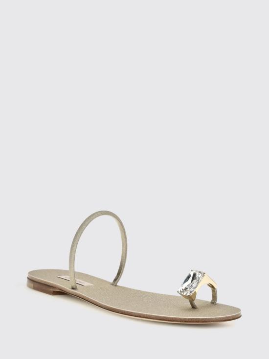 26SS 카사데이 힐/펌프스 1N234J0101SOLAC 1200 Gold - CASADEI