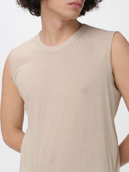 26SS 릭 오웬스 반팔 티셔츠 RU01F2151UC 138 Sand - RICK OWENS