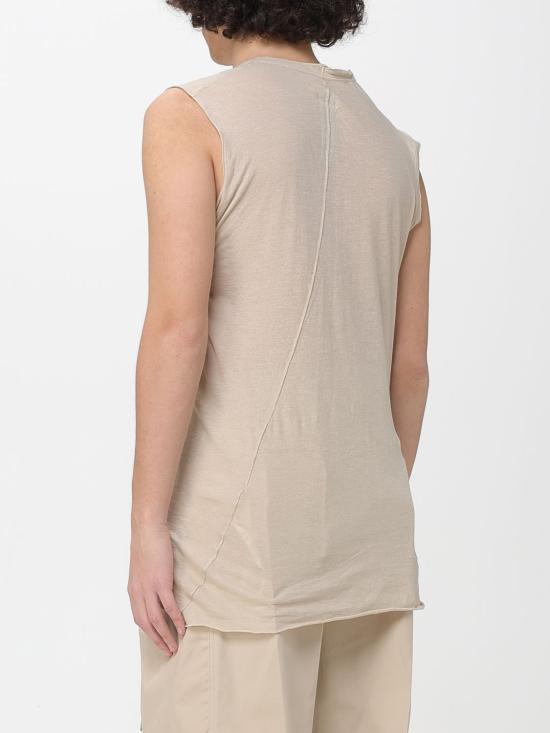 26SS 릭 오웬스 반팔 티셔츠 RU01F2151UC 138 Sand - RICK OWENS