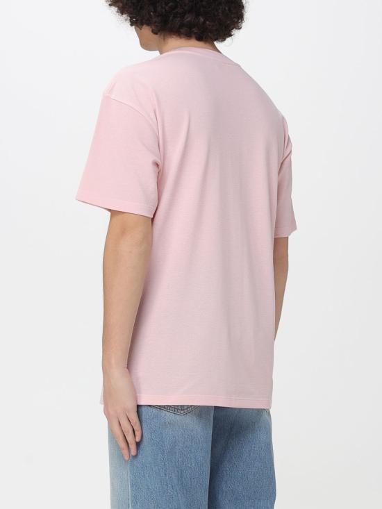 26SS 생로랑 반팔 티셔츠 832941Y37HC 5631 Pink - SAINT LAURENT