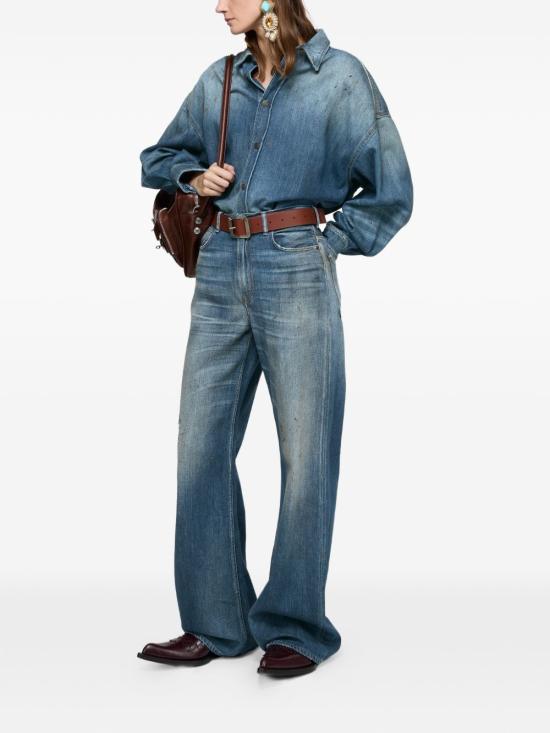 26SS 아크네 스튜디오 셔츠 CB0124 863 Blue - ACNE STUDIOS