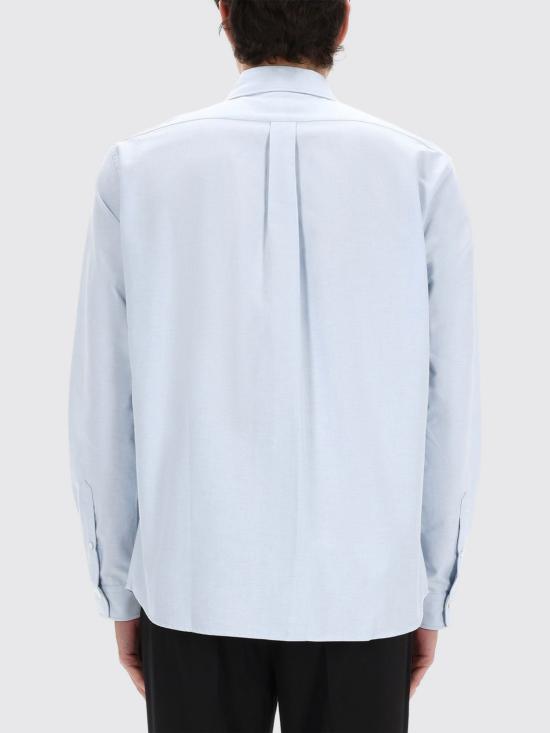 26SS 겐조 긴팔 셔츠 FG55CH4109LO 63 Gnawed Blue - KENZO