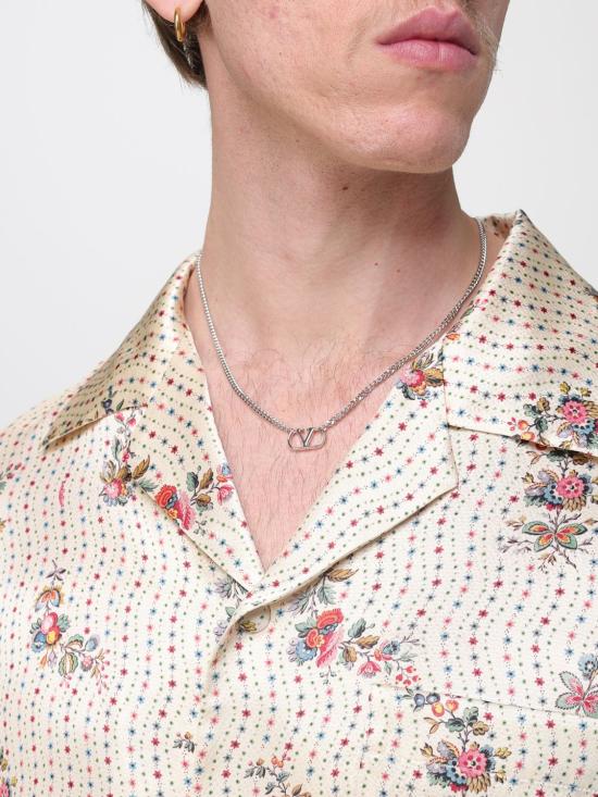 26SS 발렌티노 가라바니 네크리스 YJ0AG7MET 172 Silver - VALENTINO GARAVANI