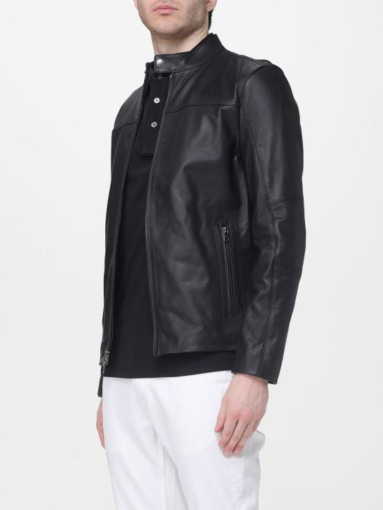 26SS 마이클 코어스 가죽 자켓 CB98CF17KS 001 Black - MICHAEL KORS