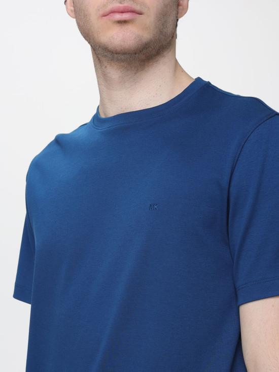 26SS 마이클 코어스 반팔 티셔츠 CF15FJ2C93 424 Navy - MICHAEL KORS