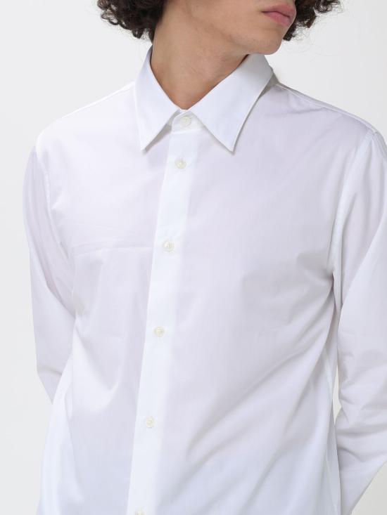 26SS 아미 ADC 코튼 테일러 자수 셔츠 HSH764CO0063 100 White - AMI