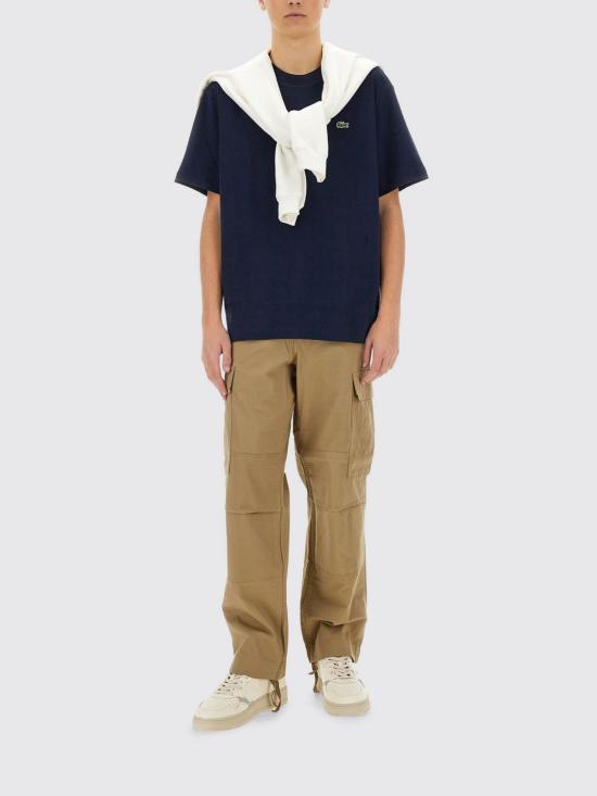 26SS 라코스테 반팔 티셔츠 TH7318 166 Blue - LACOSTE