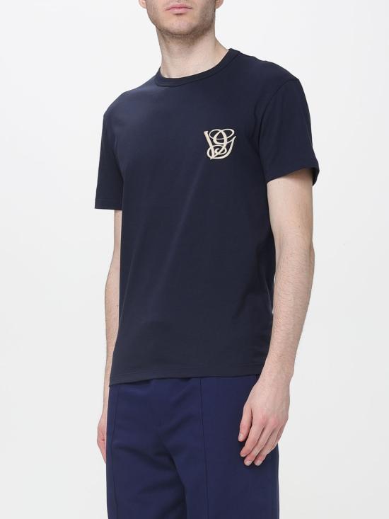 26SS 발렌티노 가라바니 반팔 티셔츠 8V3MG10VB2W 598 Blue - VALENTINO GARAVANI