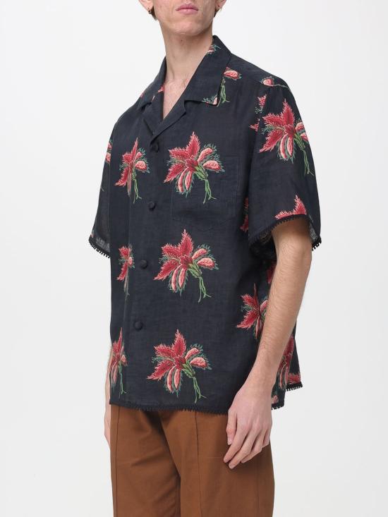 26SS 발렌티노 가라바니 반팔 셔츠 8V3AAN11BA7 D5Y Black - VALENTINO GARAVANI