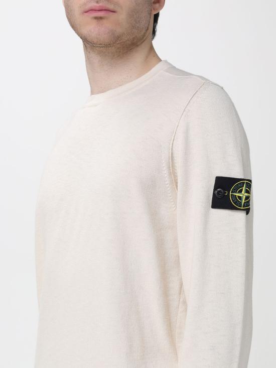 26SS 스톤 아일랜드 스웨터 5100052S00B0 V0093 Ivory - STONE ISLAND