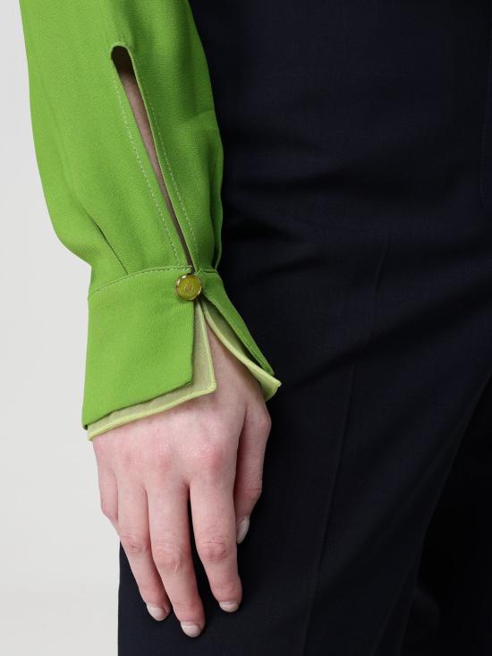26SS 엘리자베타프랜치 블라우스 CB00261E2 EV3 Green - ELISABETTA FRANCHI
