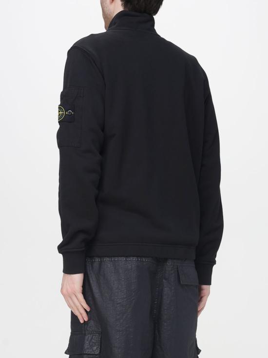 26SS 스톤 아일랜드 긴팔 티셔츠 6100018S0410 V0029 Black - STONE ISLAND