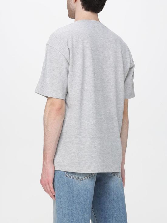 26SS 생로랑 반팔 티셔츠 832941Y37HC 1403 Grey - SAINT LAURENT