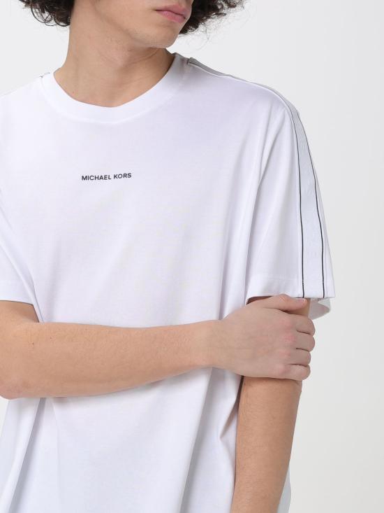 26SS 마이클 코어스 반팔 티셔츠 CT4524E1V2 100 White - MICHAEL KORS