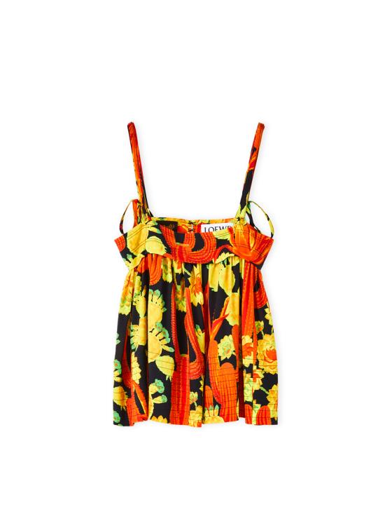  로에베 민소매 티셔츠 S616Y07X35 8939 Orange