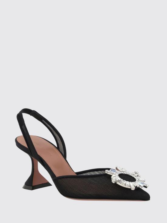 26SS 아미나 무아디 힐/펌프스 13S361092BEG Black - AMINA MUADDI