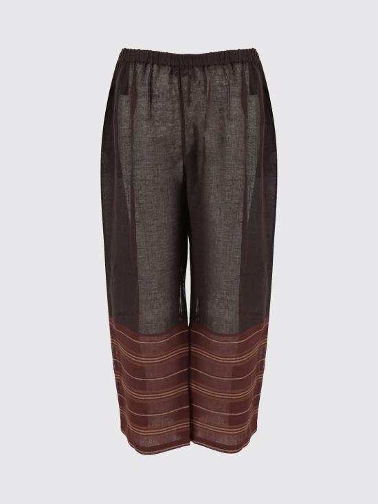 26SS 토리버치 팬츠 175276 200 Brown - TORY BURCH