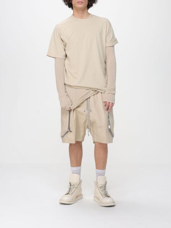 26SS 릭 오웬스 반팔 티셔츠 RU01F2250RC 138 Sand - RICK OWENS
