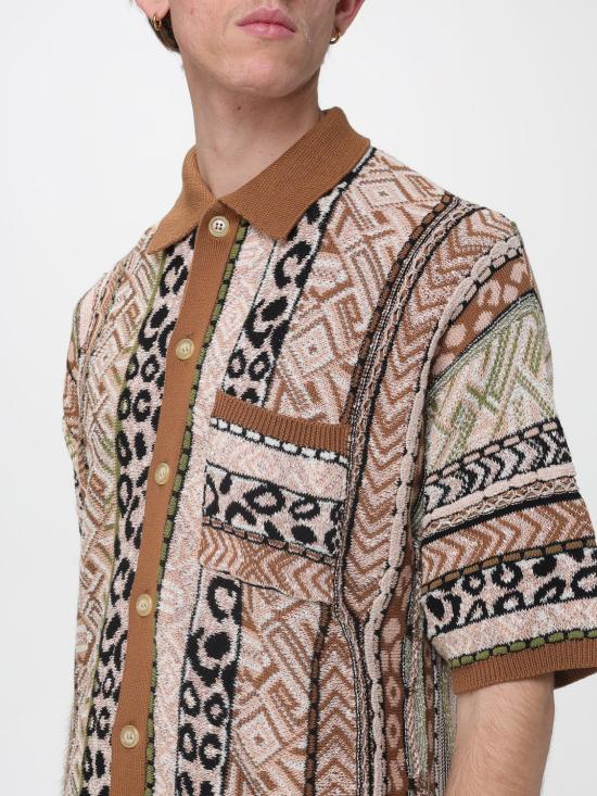 26SS 라니우스 반팔 셔츠 S6LAMAKS059 920 Brown - LANEUS