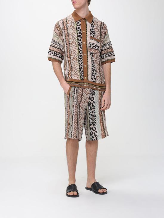 26SS 라니우스 반팔 셔츠 S6LAMAKS059 920 Brown - LANEUS