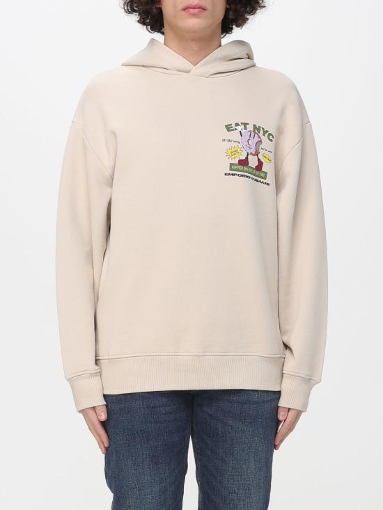 26SS 엠포리오 아르마니 긴팔 티셔츠 EM003621AF12896 M1183 Beige