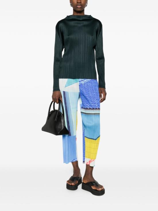 26SS 플리츠플리즈 스트레이트 팬츠 PP66JF674 07 Blue - PLEATS PLEASE