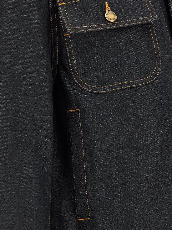 26SS 톰브라운 셀비지 데님 백스트랩 유틸리티 재킷 MJO256SF1101415 - THOM BROWNE