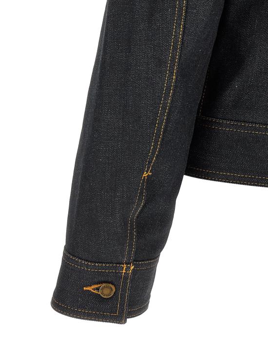 26SS 톰브라운 셀비지 데님 백스트랩 유틸리티 재킷 MJO256SF1101415 - THOM BROWNE