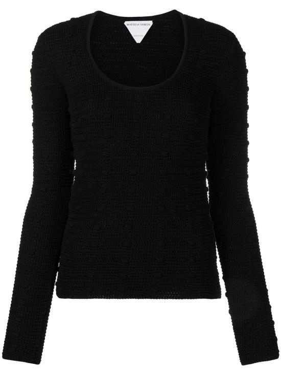  보테가베네타 스웨터 647743 V0DW01000 Black