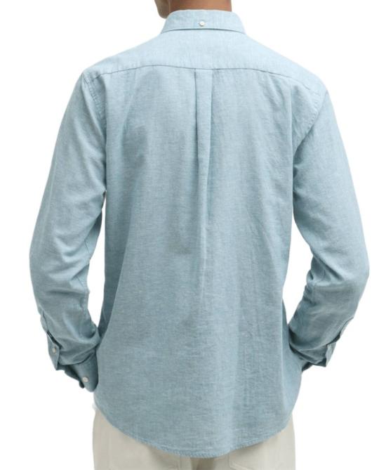 26SS 바버 셔츠 MSH5090 Blue - BARBOUR